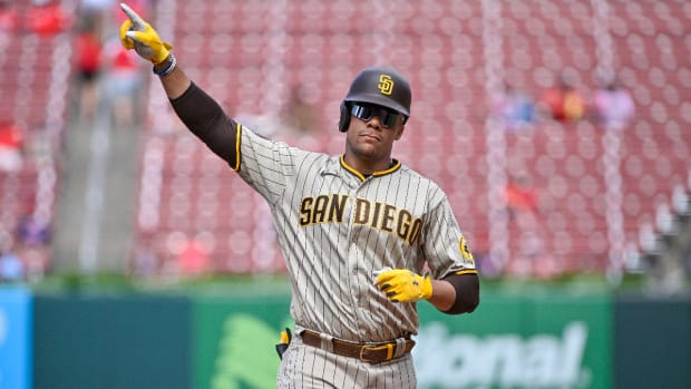 Former San Diego Padres outfielder Juan Soto